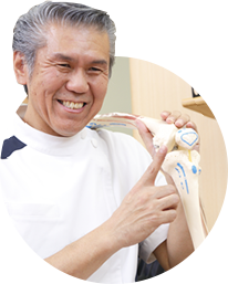 身体の説明の様子